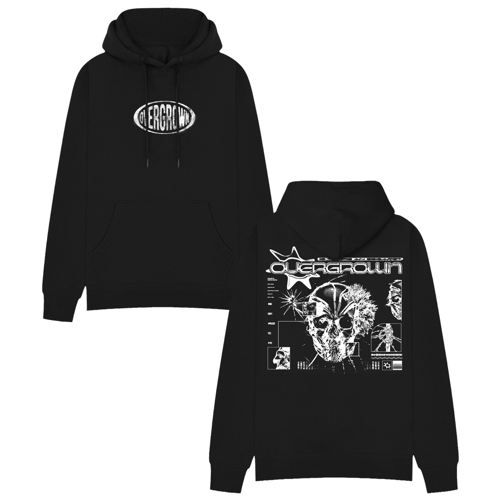 Skull Hoodie - Black